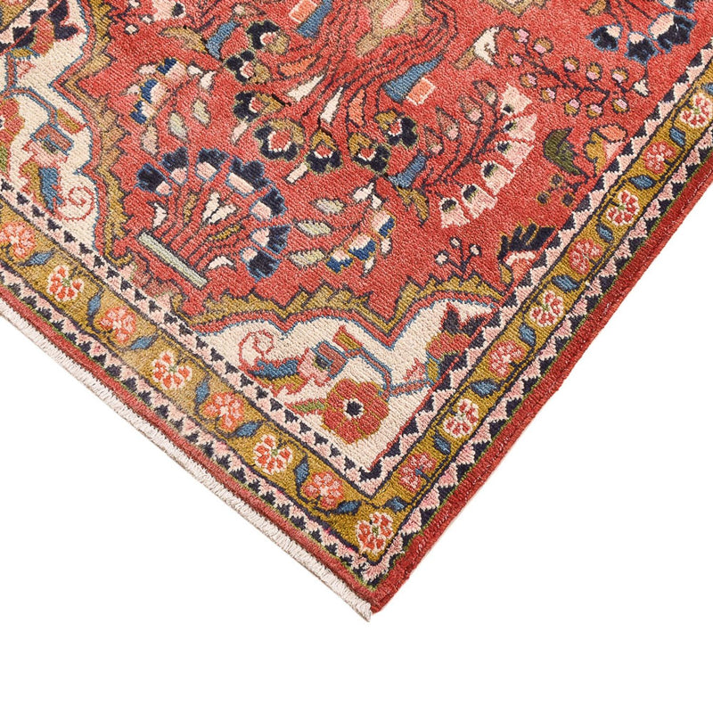 Tapis persan - Nomadic - 132 x 75 cm - rouge clair