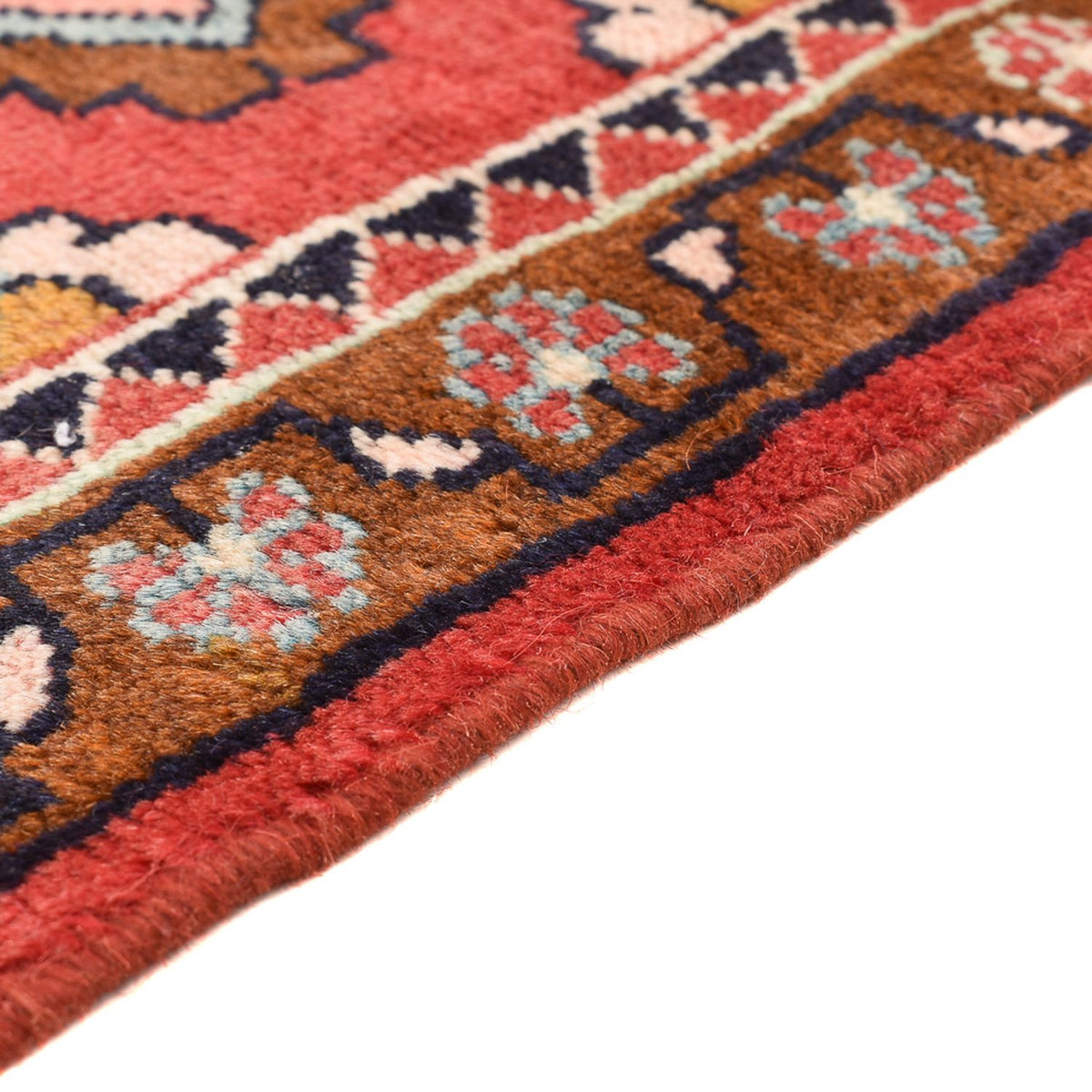 Tapis persan - Nomadic - 107 x 76 cm - rouge