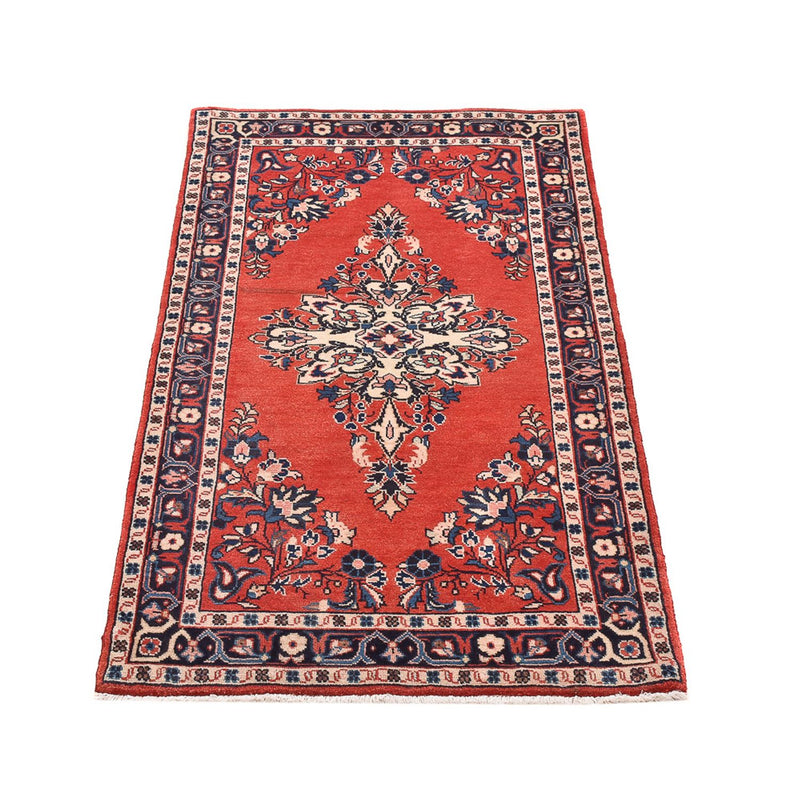 Tapis persan - Classique - 127 x 65 cm - rouge