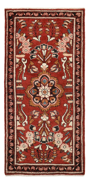 Tapis persan - Nomadic - 150 x 73 cm - rouge