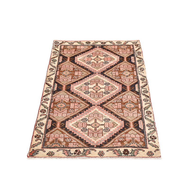 Tapis persan - Nomadic - 120 x 70 cm - beige clair