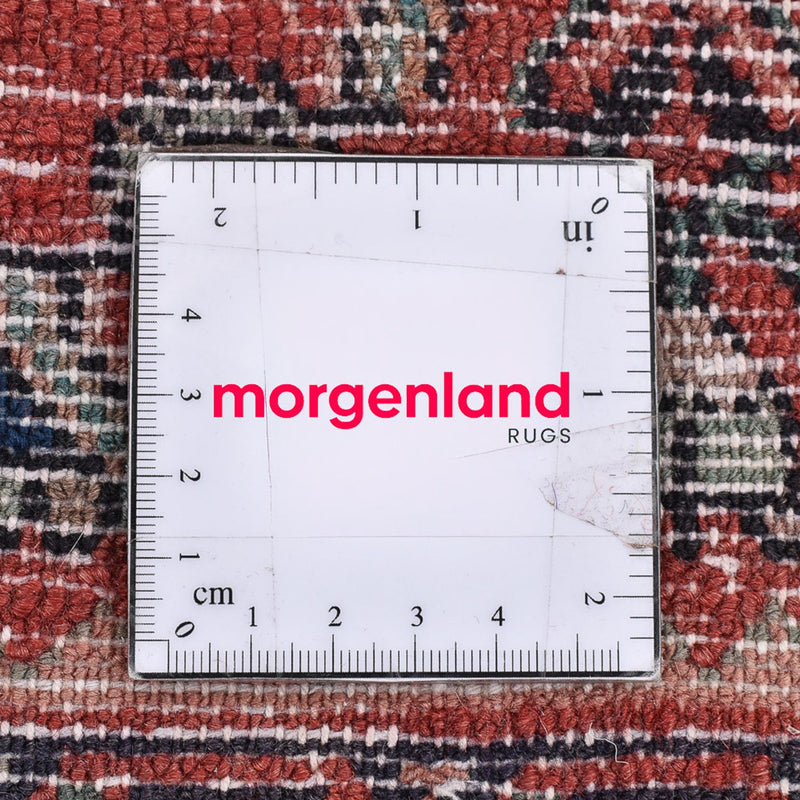 Tapis persan - Nomadic - 102 x 75 cm - rouge clair
