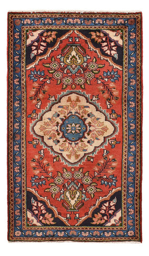 Tapis persan - Nomadic - 128 x 74 cm - rouge