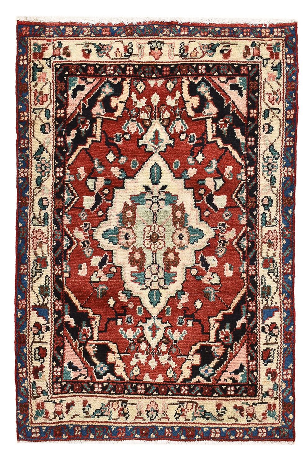 Tapis persan - Nomadic - 115 x 72 cm - rouge