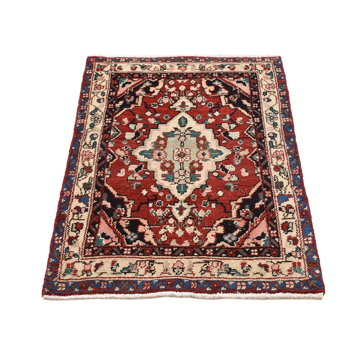 Tapis persan - Nomadic - 115 x 72 cm - rouge