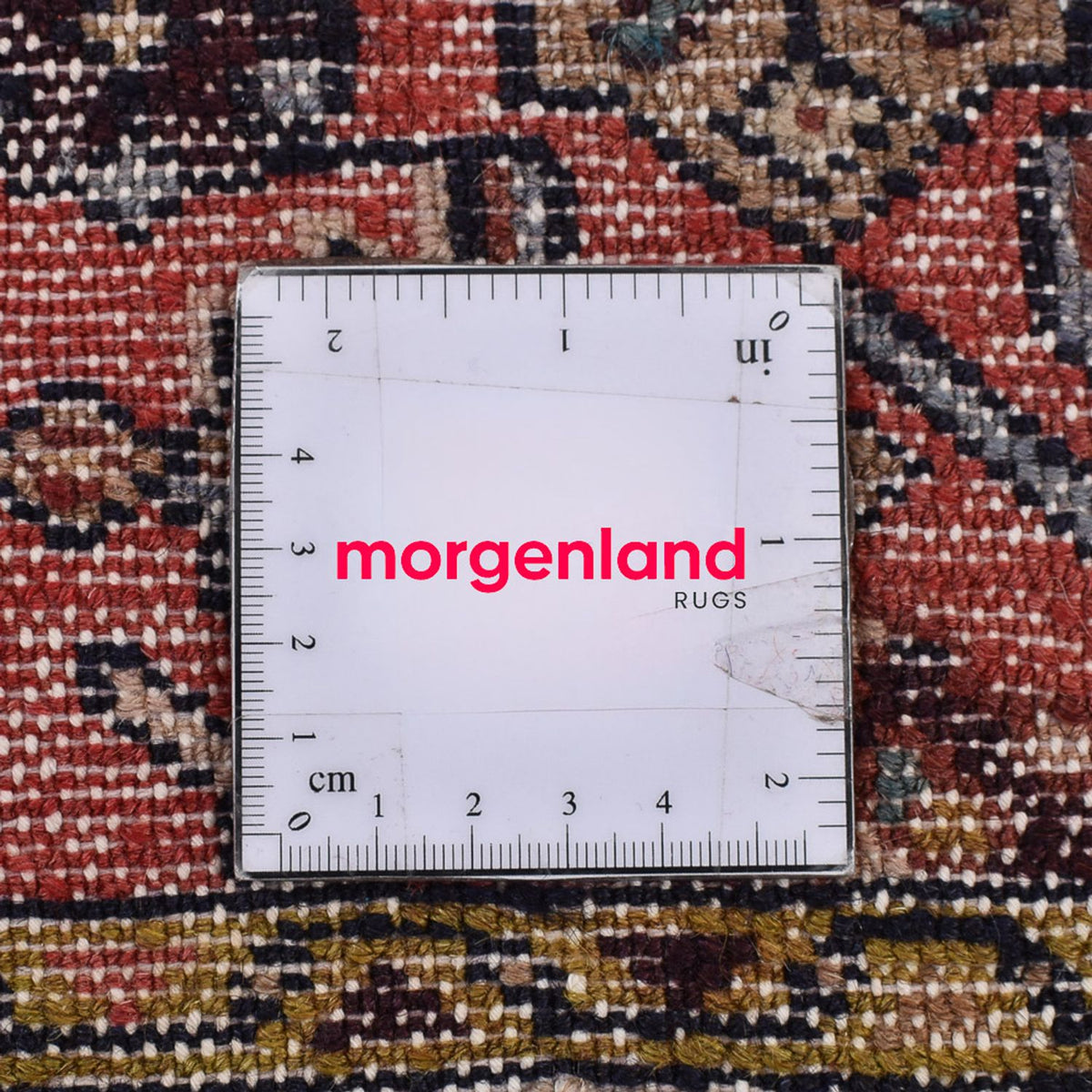 Tapis persan - Nomadic - 123 x 75 cm - rouge clair