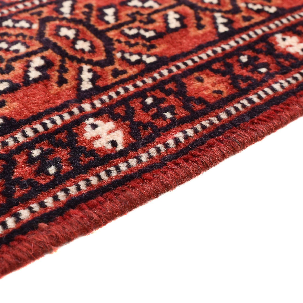 Tapis Turkaman - 115 x 85 cm - rouge