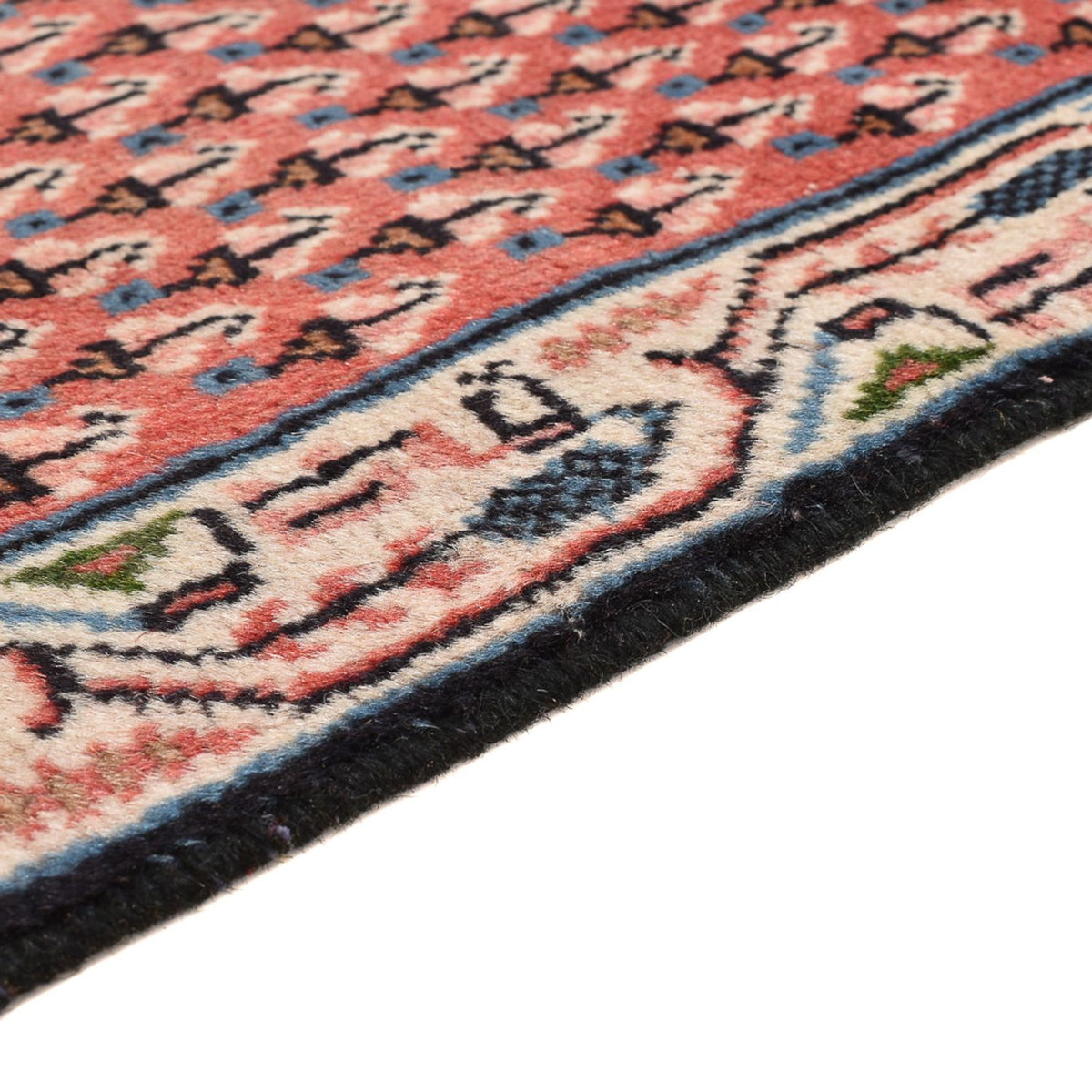 Tapis persan - Mir - 120 x 62 cm - rouge foncé
