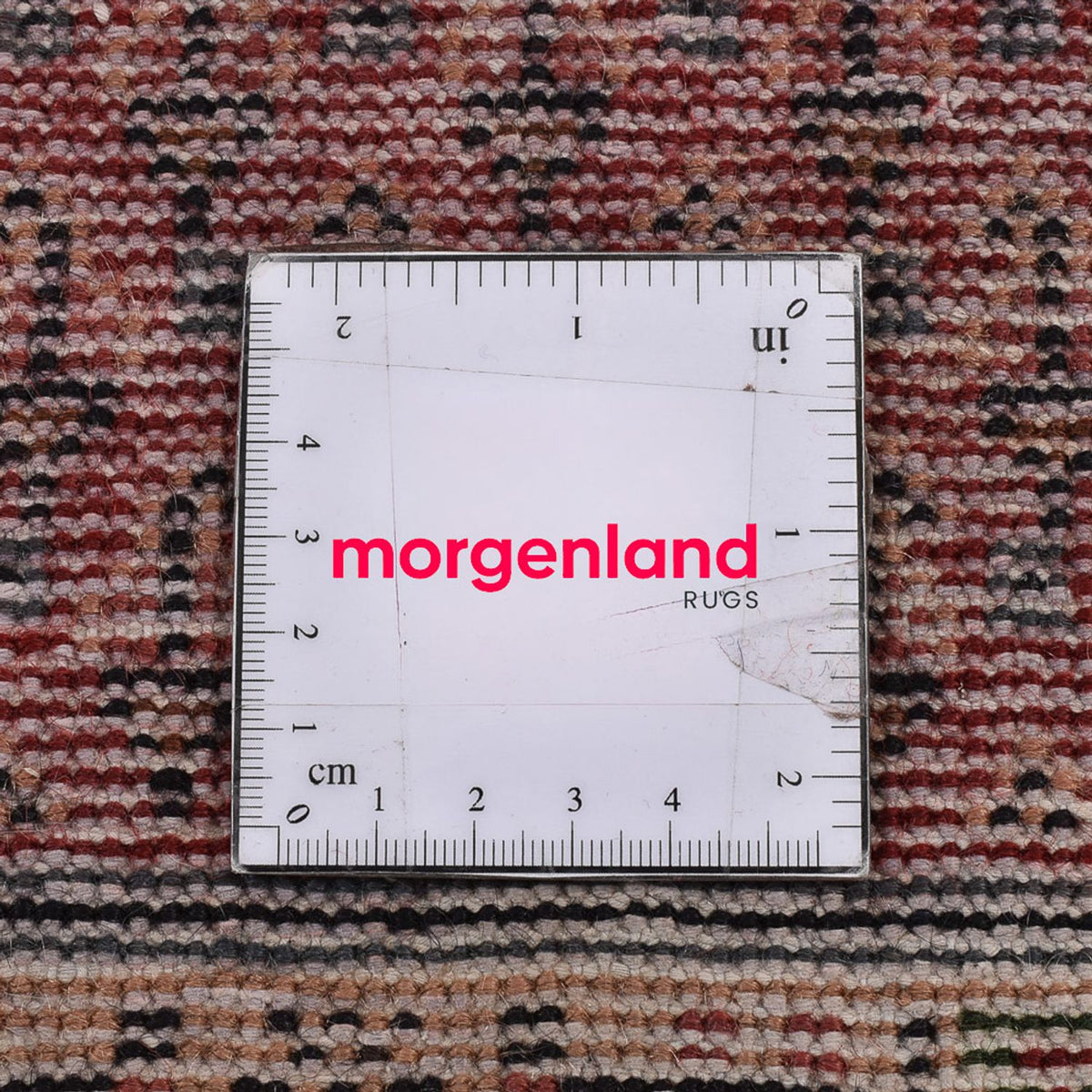 Tapis persan - Mir - 120 x 62 cm - rouge foncé