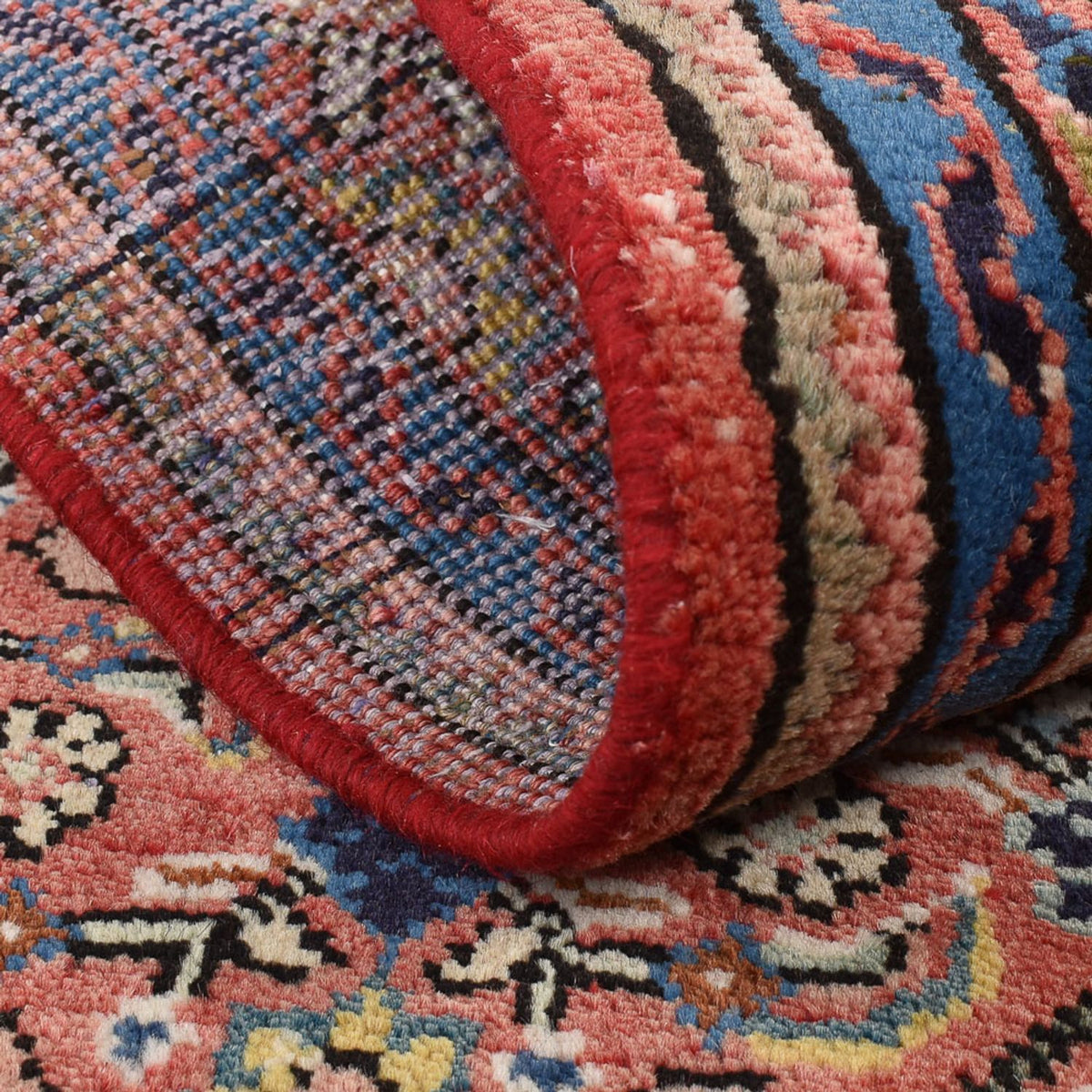 Tapis persan - Classique - 129 x 68 cm - rouge clair