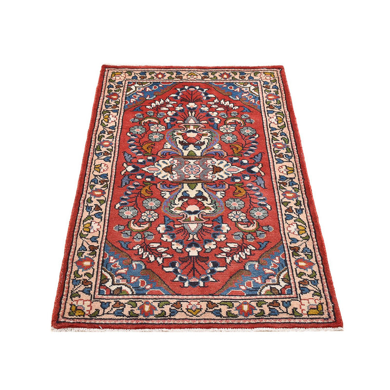 Tapis persan - Nomadic - 130 x 77 cm - rouge