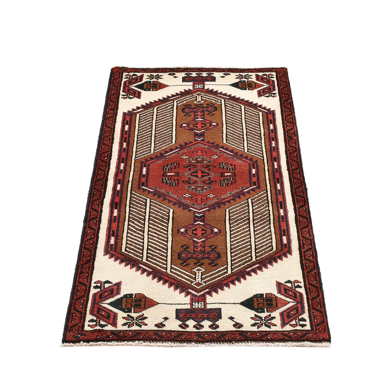 Tapis persan - Tabriz - 140 x 69 cm - multicolore