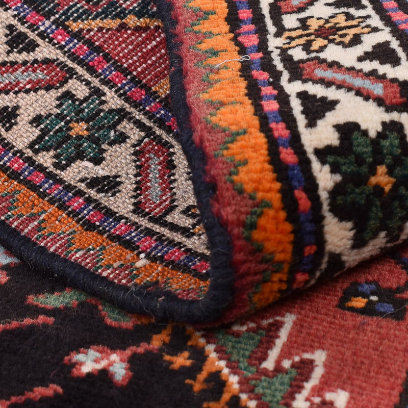 Tapis persan - Nomadic - 132 x 83 cm - multicolore