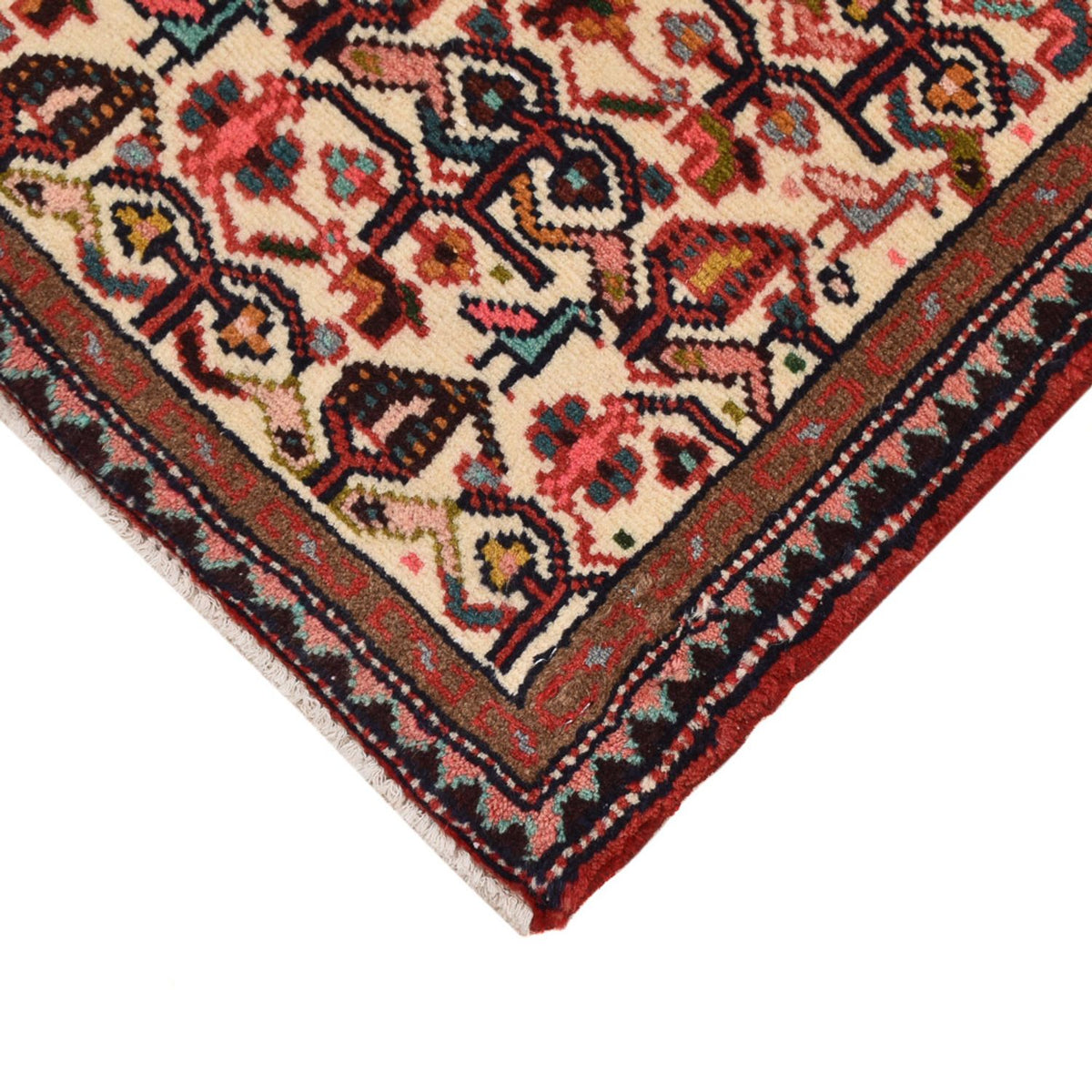 Tapis persan - Nomadic - 75 x 52 cm - multicolore