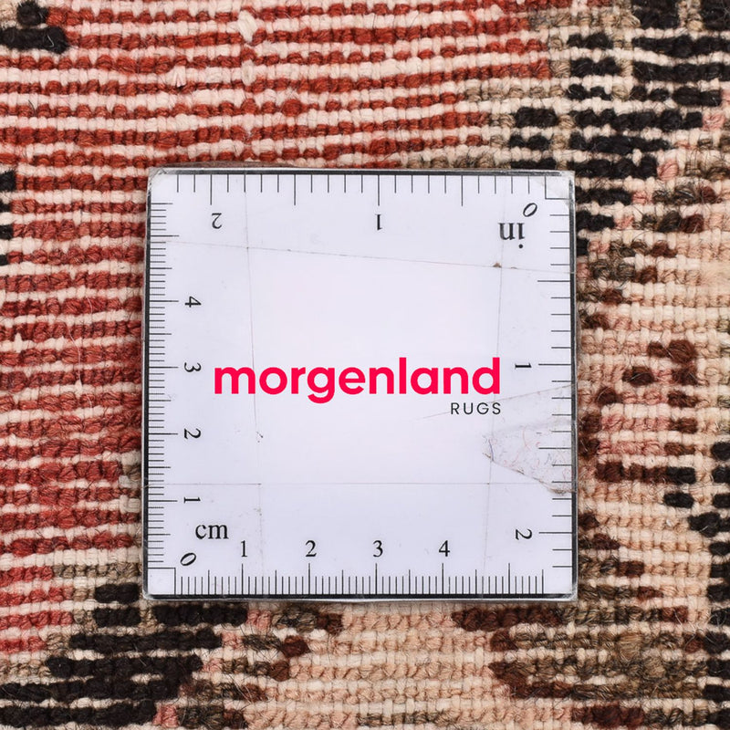 Tapis persan - Nomadic carré  - 63 x 47 cm - rouge
