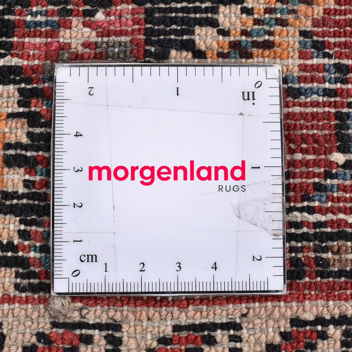 Tapis persan - Nomadic - 83 x 52 cm - rouge clair