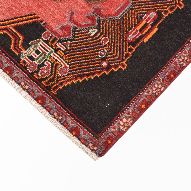 Tapis persan - Nomadic - 77 x 54 cm - rouge clair