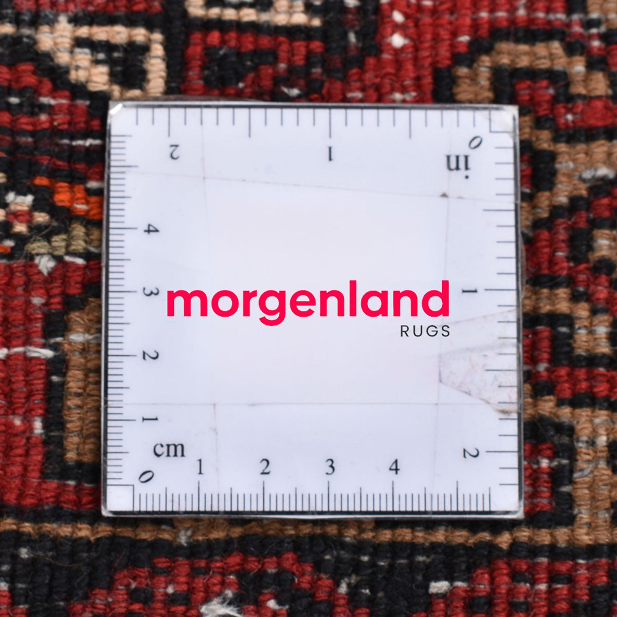 Tapis persan - Nomadic - 74 x 52 cm - rouge
