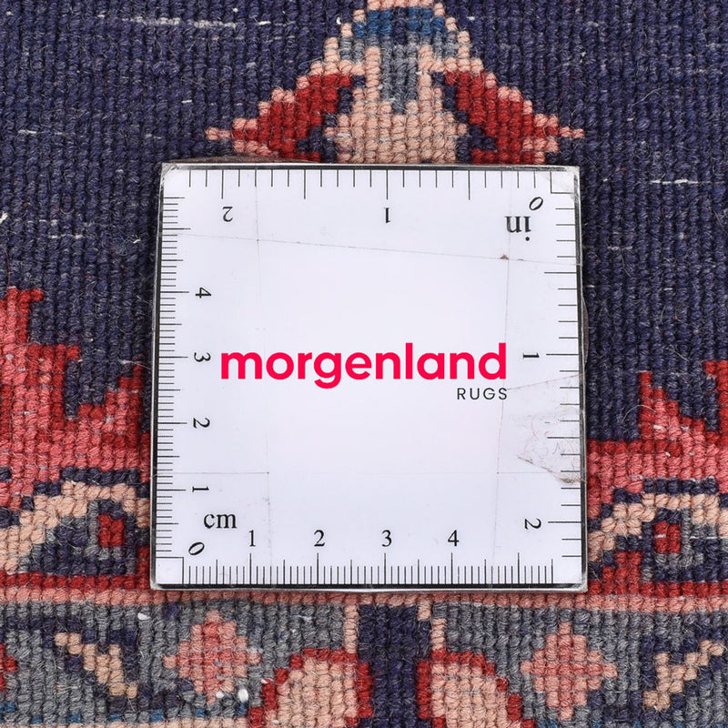 Tapis persan - Nomadic - 100 x 68 cm - bleu foncé