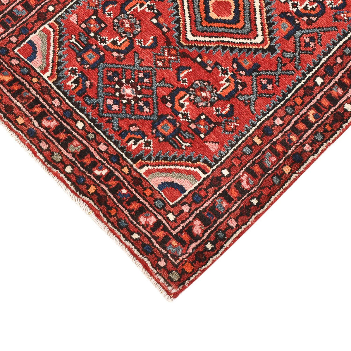 Tapis persan - Nomadic - 85 x 60 cm - rouge