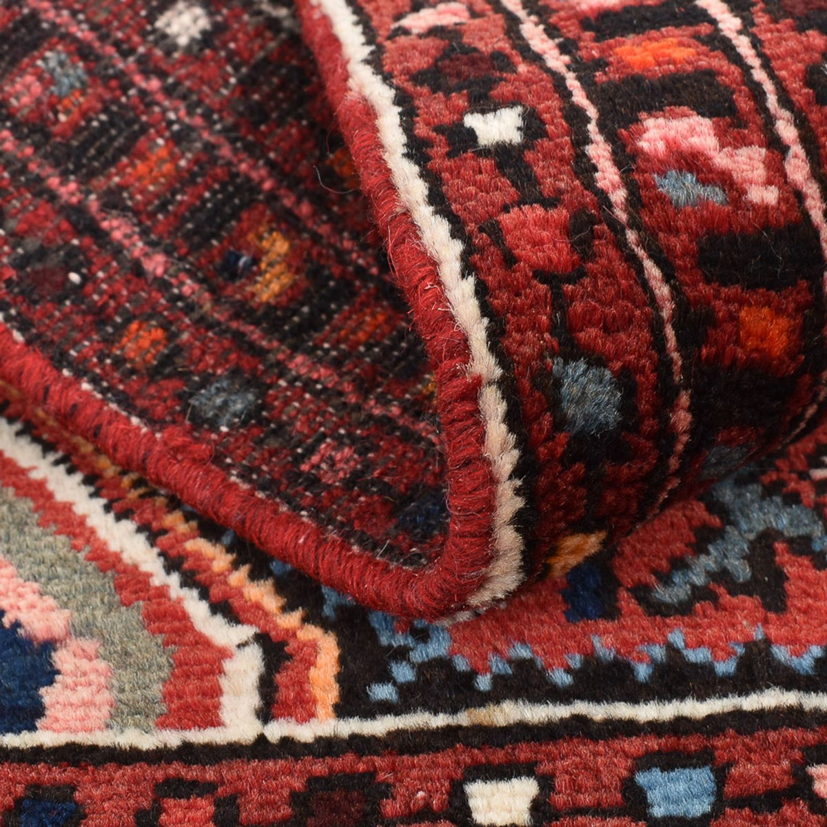 Tapis persan - Nomadic - 85 x 60 cm - rouge