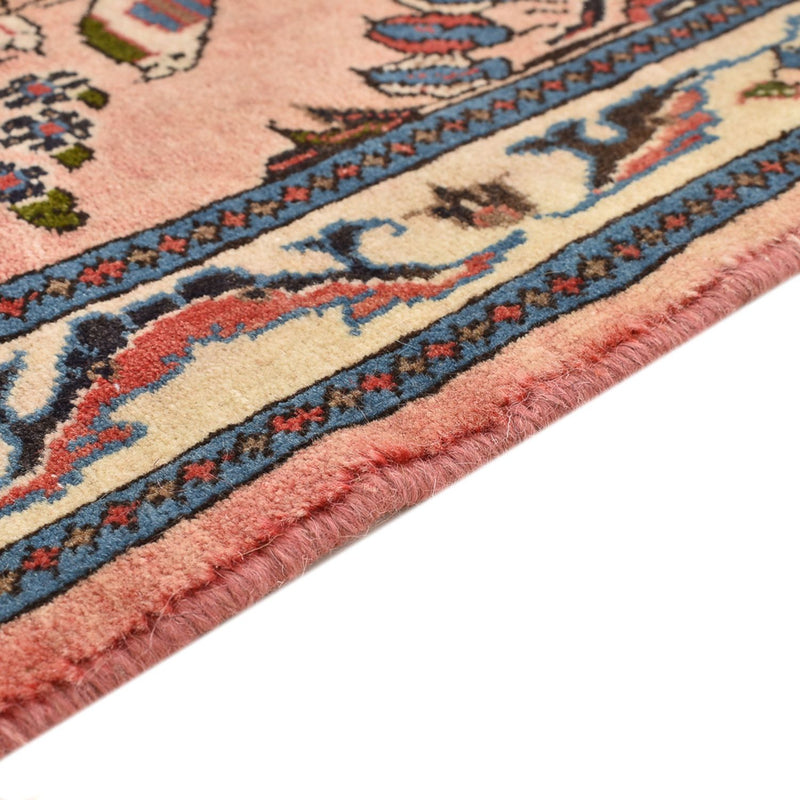 Tapis persan - Nomadic - 90 x 70 cm - rouge clair