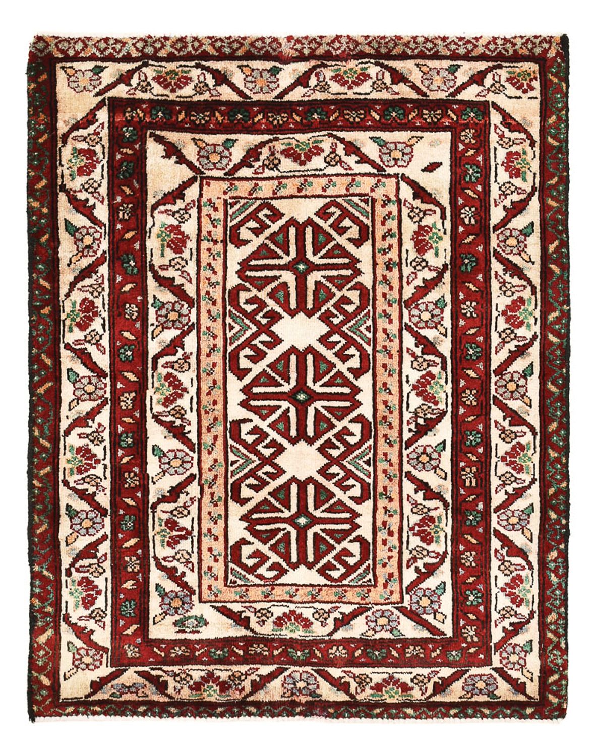Tapis persan - Nomadic - 85 x 66 cm - multicolore
