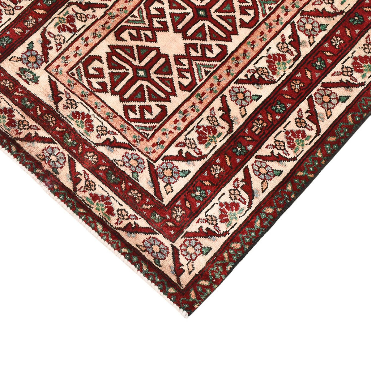 Tapis persan - Nomadic - 85 x 66 cm - multicolore