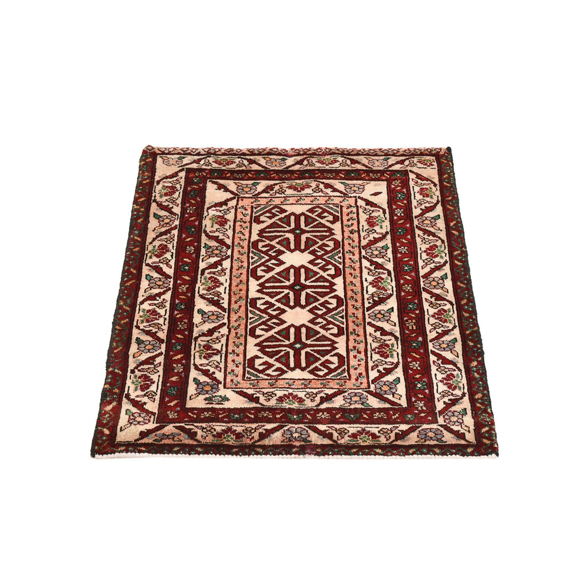 Tapis persan - Nomadic - 85 x 66 cm - multicolore