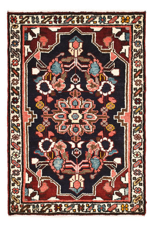 Tapis persan - Nomadic - 87 x 60 cm - multicolore