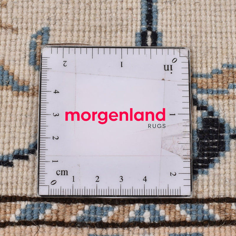 Tapis de couloir Tapis persan - Nain - 200 x 80 cm - beige