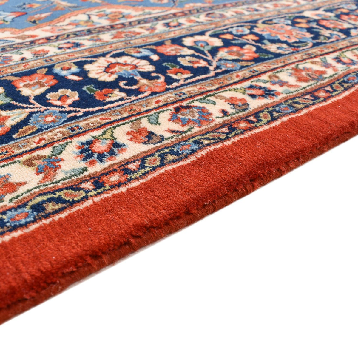 Tapis persan - Classique - 248 x 172 cm - bleu