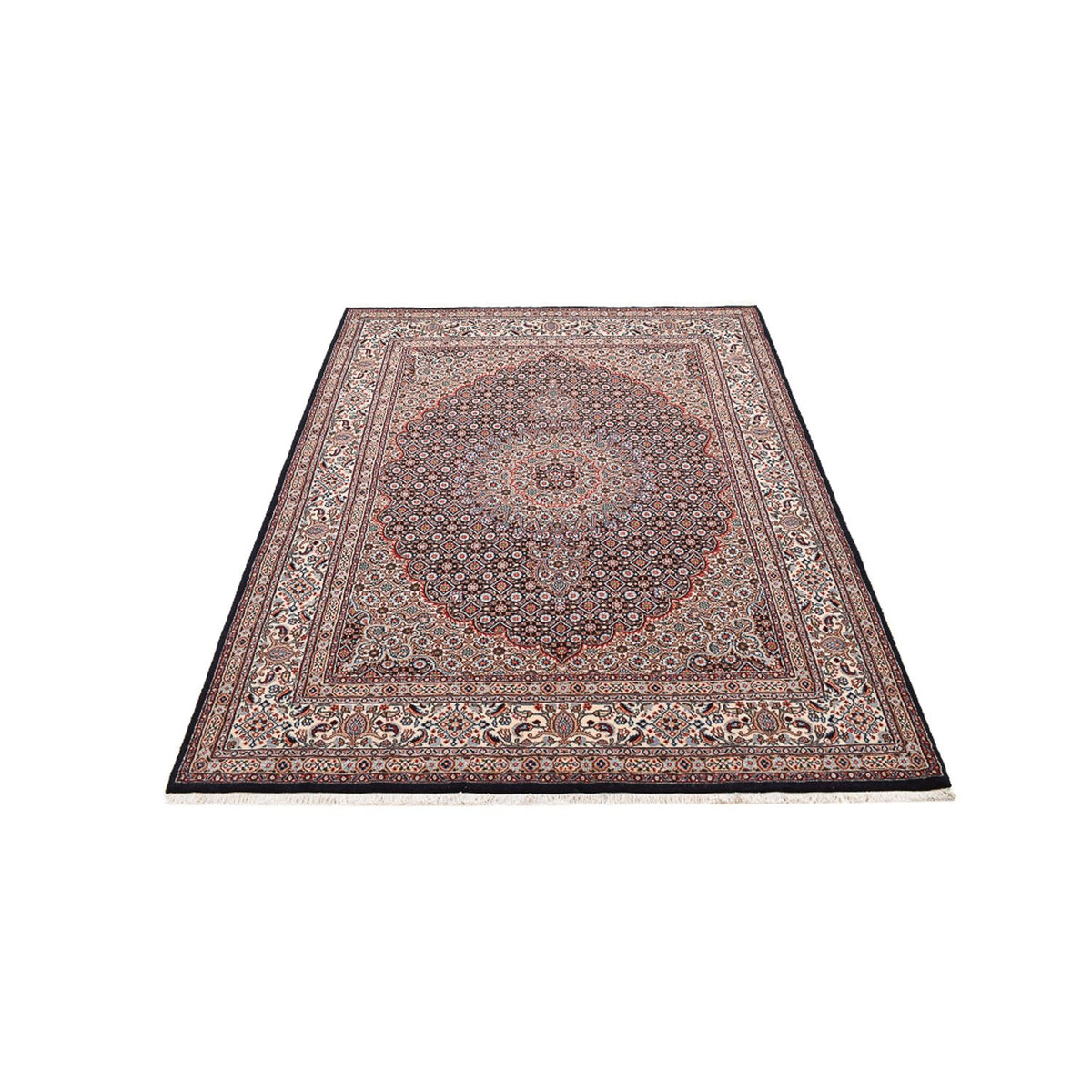 Tapis persan - Classique - 203 x 146 cm - marron