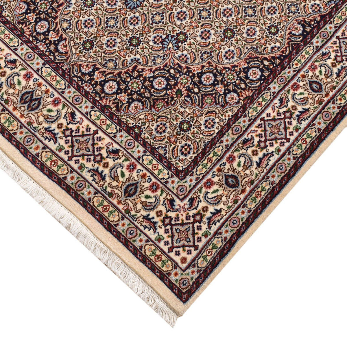 Tapis persan - Classique - 151 x 100 cm - marron clair