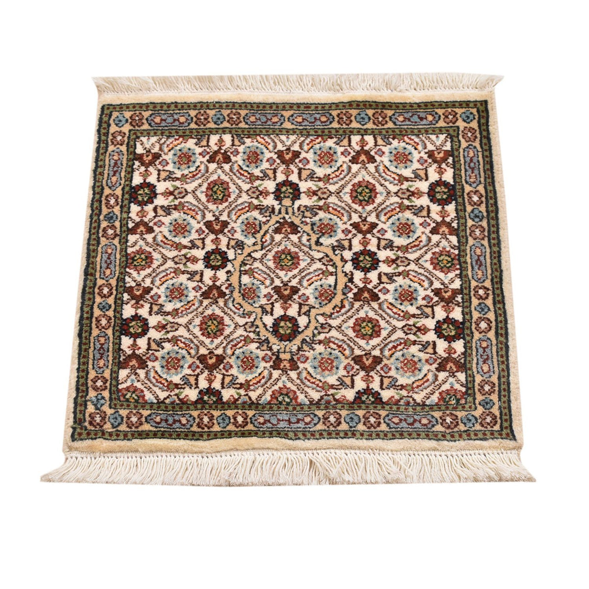 Tapis persan - Classique - 40 x 40 cm - multicolore