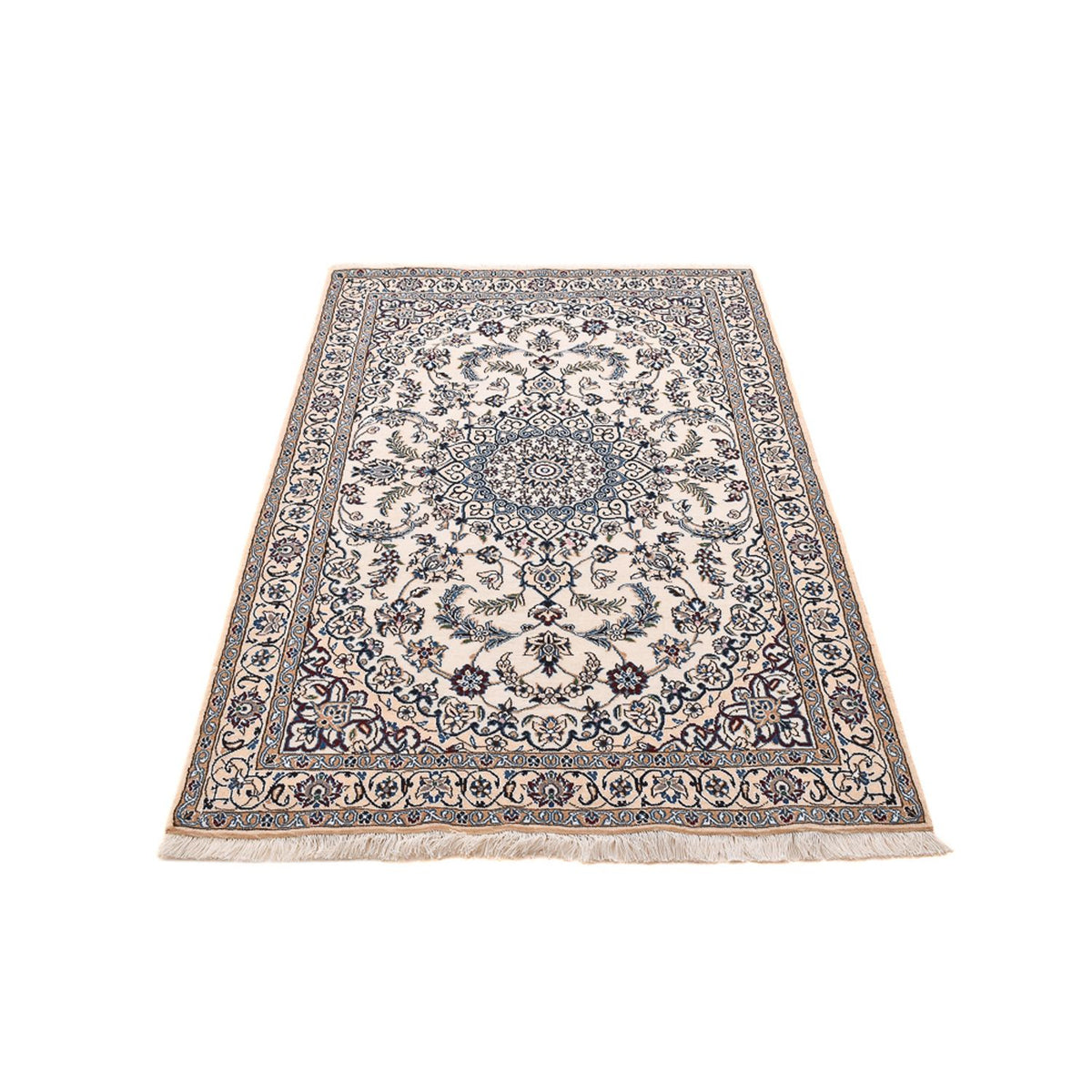 Tapis persan - Nain - Royal - 180 x 116 cm - gris