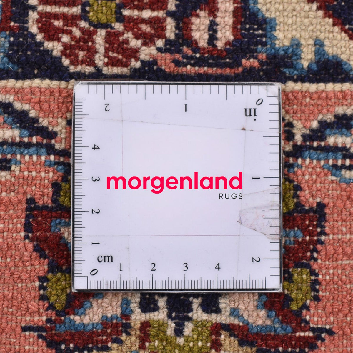 Tapis persan - Nomadic carré - 211 x 206 cm - bleu