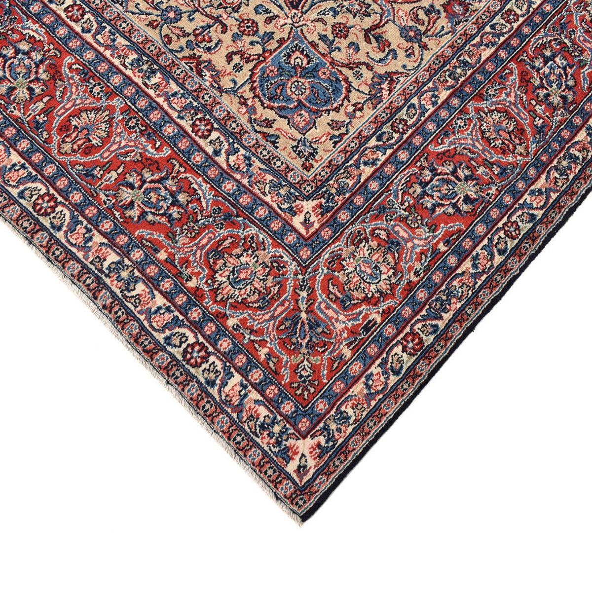 Tapis persan - Classique - 302 x 201 cm - bleu foncé