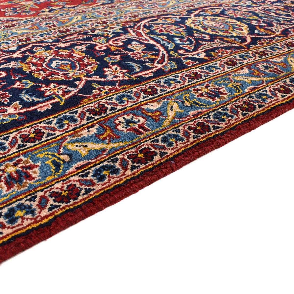 Tapis persan - Keshan - 414 x 290 cm - rouille