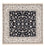 Tapis persan - Nain - Premium carré  - 246 x 250 cm - bleu foncé