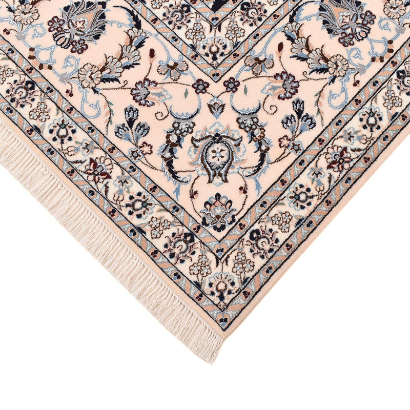 Tapis persan - Nain - Premium carré  - 246 x 250 cm - bleu foncé