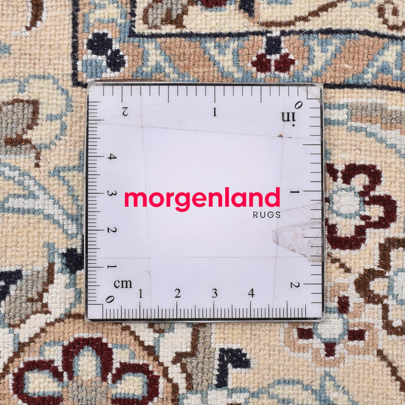 Tapis persan - Nain - Premium - 297 x 209 cm - bleu foncé