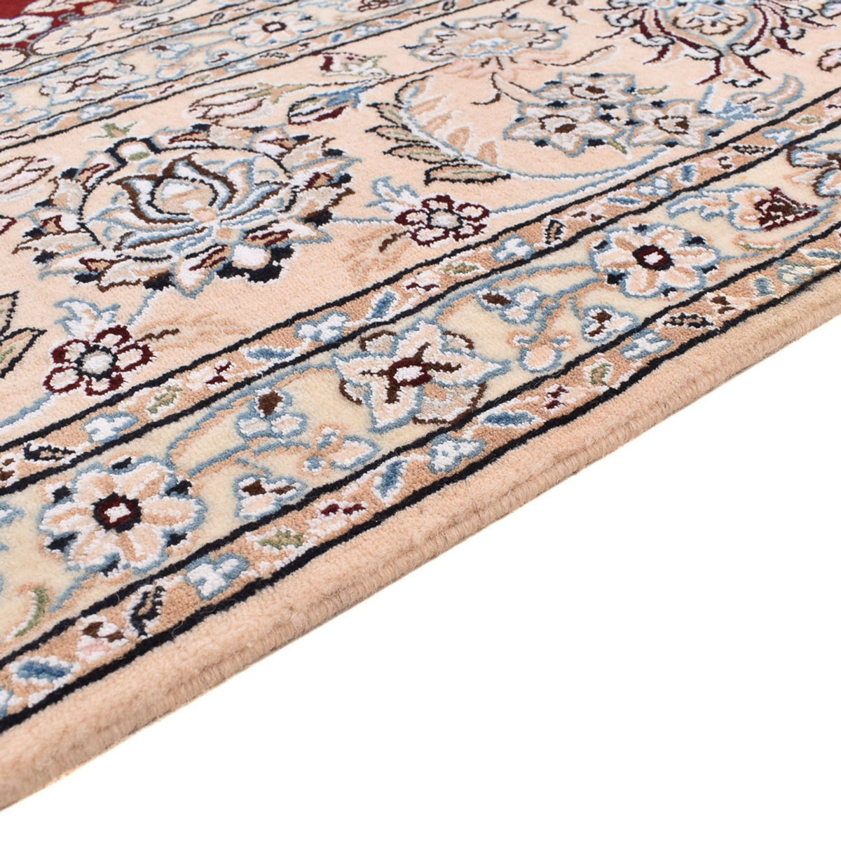 Tapis persan - Nain - Royal - 353 x 246 cm - rouge