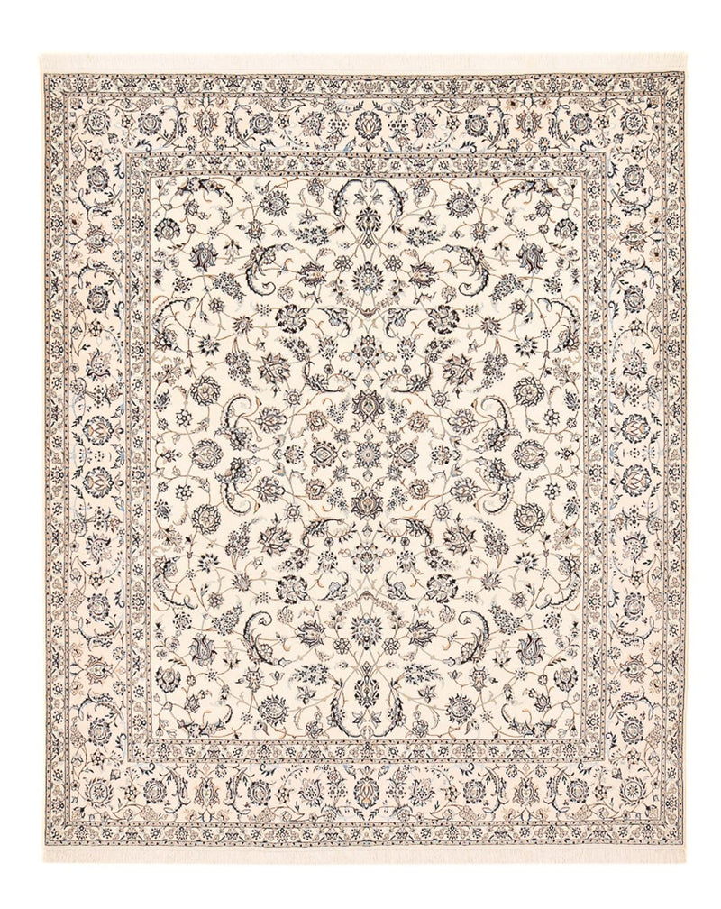 Tapis persan - Nain - Premium - 307 x 255 cm - blanc