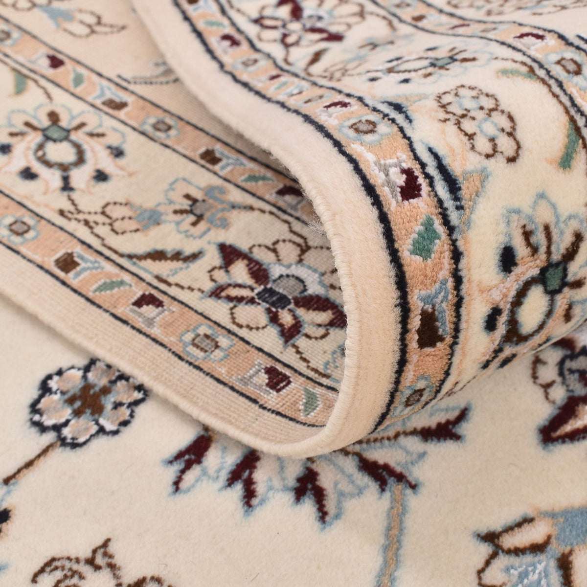 Tapis persan - Nain - Premium - 307 x 255 cm - blanc