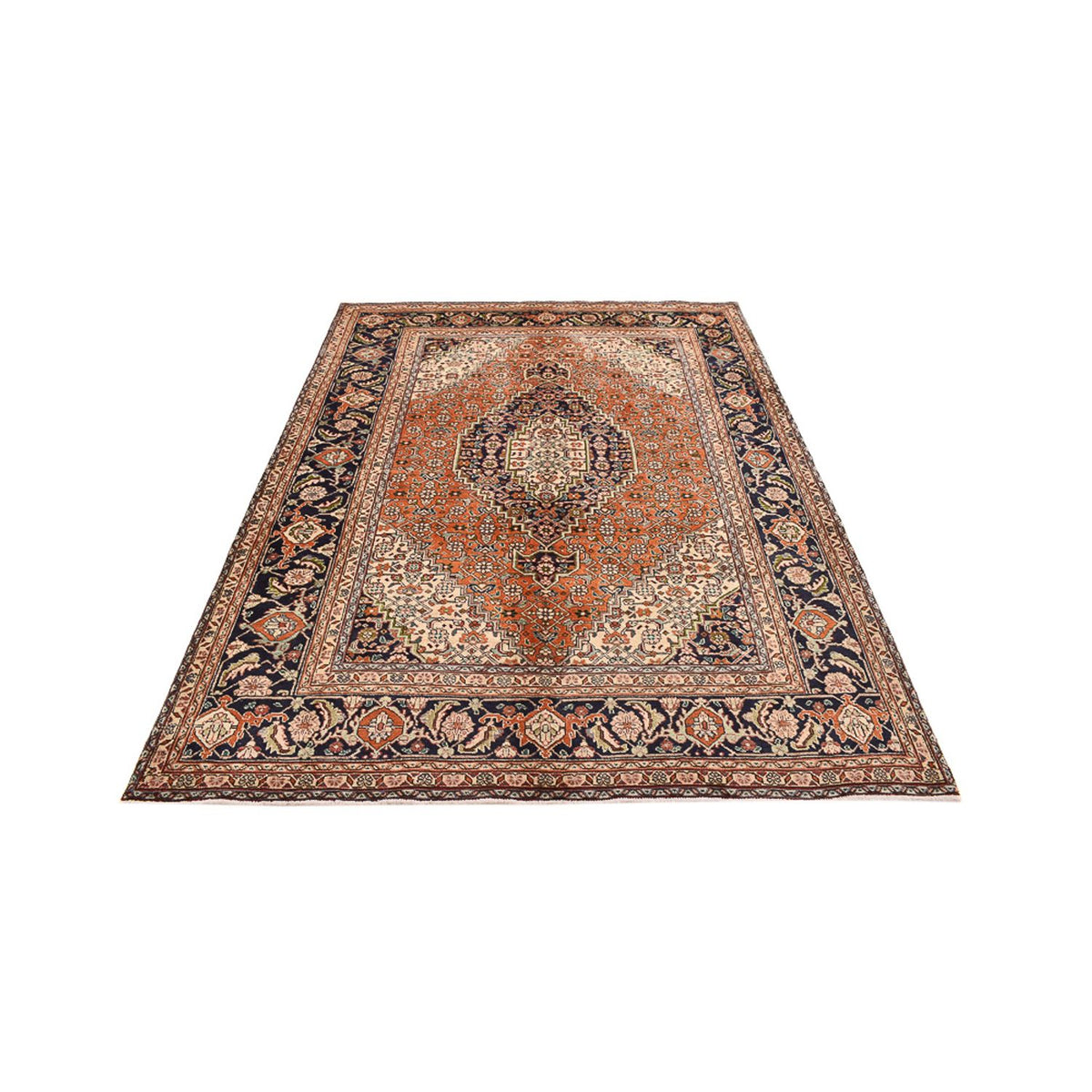 Tapis persan - Tabriz - 270 x 193 cm - rouge clair