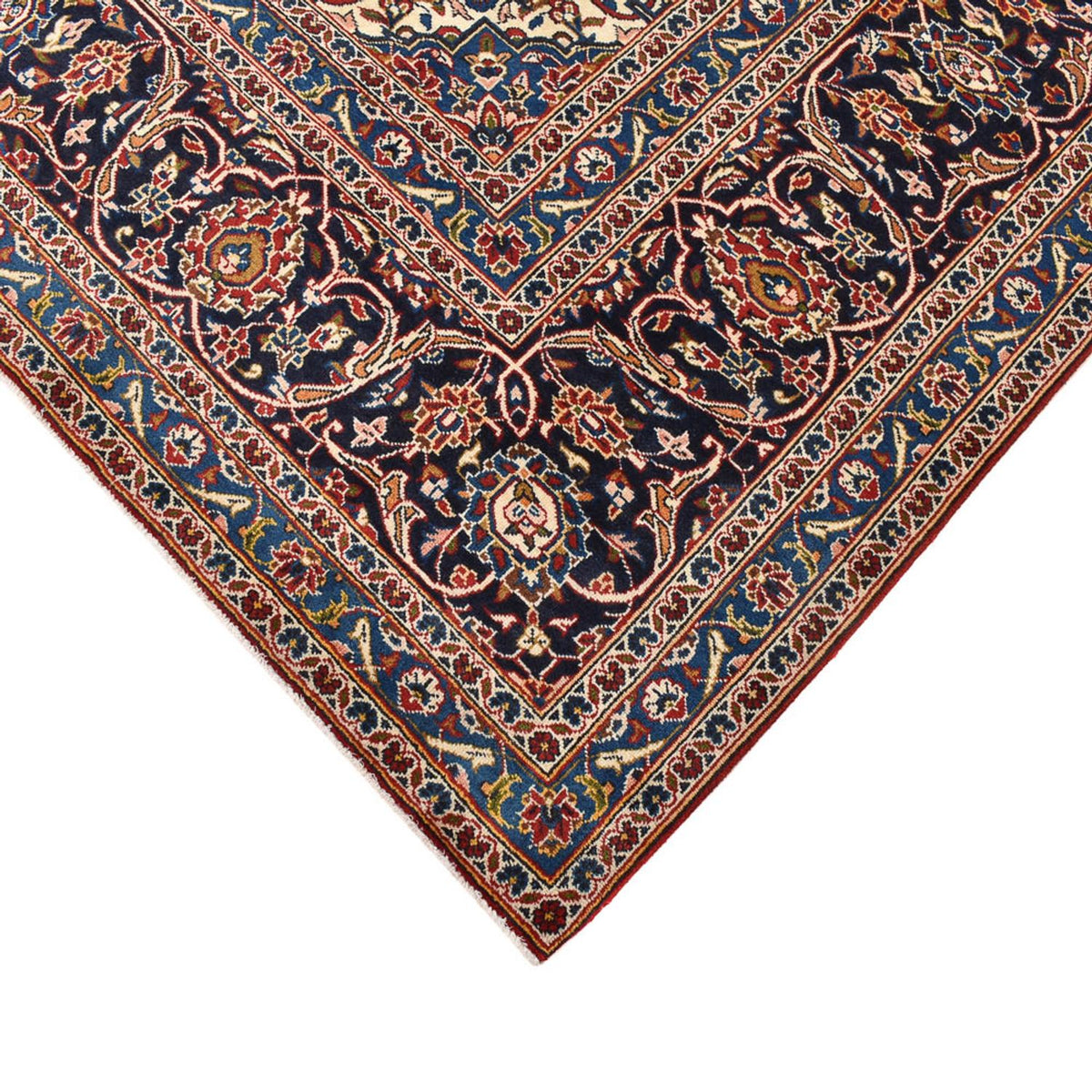 Tapis persan - Keshan - 397 x 297 cm - rouge