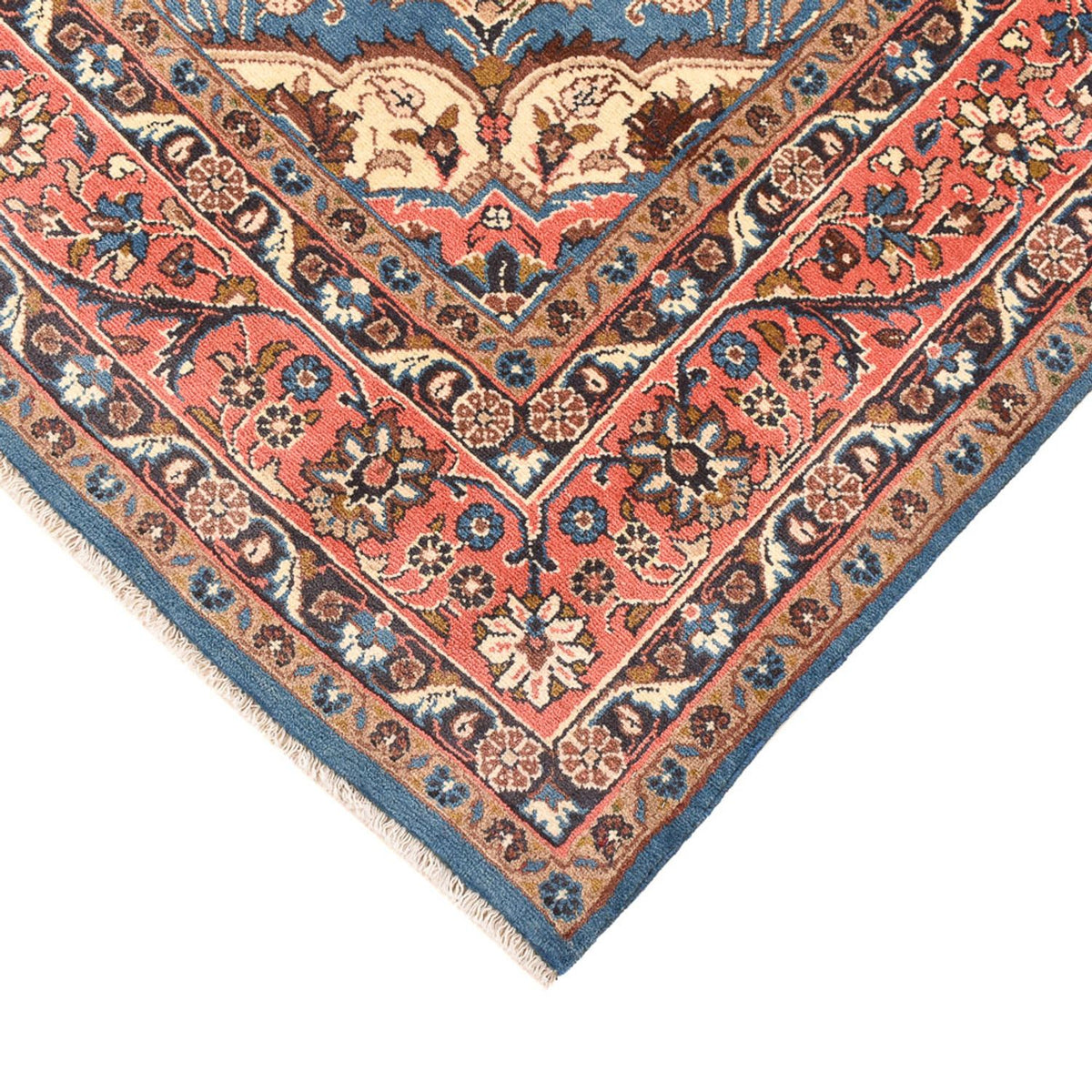 Tapis persan - Nomadic carré - 200 x 207 cm - bleu