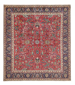 Tapis persan - Tabriz originale  - 348 x 307 cm - rouge