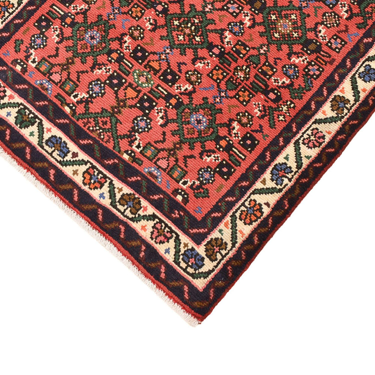 Tapis de couloir Tapis persan - Nomadic - 197 x 72 cm - rouge